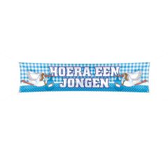 Folat - Streetbanner Hoera een jongen