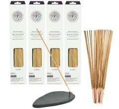 Wierook Aromatherapy Relaxtion 100 stokjes incl. Speksteen Wierookhouder