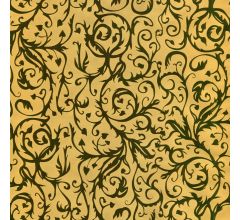 Goudkleurig barok cadeaupapier inpakpapier - 300 x 70 cm - 6 rollen