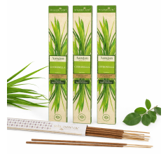 Sugandh Lok Citronella Wierookstokjes XL – 27 Stuks – 3 x 9 Lange Wierookstokjes van 41 cm – 