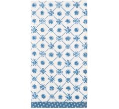 Clayre &amp; Eef Servetten 6 stuks 40 x 40 cm SPL blauw