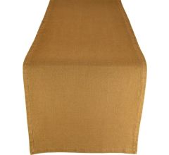 Tafelloper - 100% katoen -  Tabacco - 40 X 140 cm