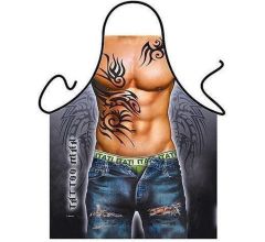 Tattoo Man - Grappig Leuk Sexy Schort Keukenschort