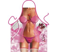 Sexy Strijdster/Cupid vrouw - Sexy Grappig Leuk Schort Keukenschort