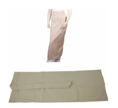 Sloof XXL - Kokssloof - jamie - 100% Katoen - 100 x 100 cm - Antraciet - Kiezel