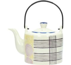 Pomax - Theepot - Mitsuko - 16,5x12x12 cm - Porselein