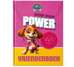Paw Patrol Vriendenboek Meisjes - Girls Editie Pup Pup Power - Hardcover Vriendenboekje met o.a. Sk