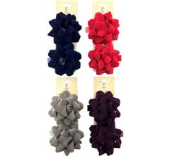 Assortiment Mega Bows Cadeau Strik Doorsnee 10cm met plakker 8 stuks