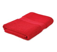 Arowell Badhanddoek Badlaken 140 x 70 cm - 500 Gram - Rood - 1 stuks