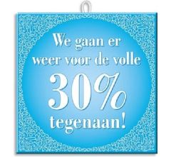 Paperdreams Slogan tegel - 30%