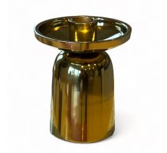 Parlane kaarshouder Dinerkaars dinerkaarshouder Metaal goudkleurig 13 x 10 x 13 cm