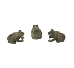 Kikker Bloempothouder Decoratie Voetjes - Set van 3 Stuks - 90 x 45 x 50 mm