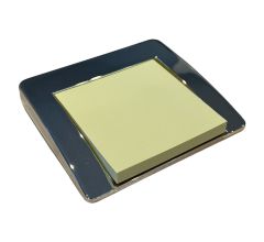 Memoblokhouder Zilverplated  - 11 x 10 x 1.5cm