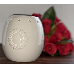 Geurbrander Bloem Licht Grijs