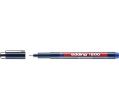 Edding 1800 0,3 Precisie Fineliner Blauw