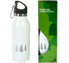 Drinkfles Roestvrij Staal - Voor Warme &amp; Koude Dranken - 500ml