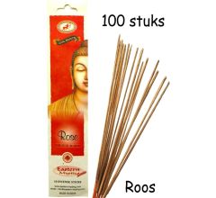 Rose Roos Wierook 100 Stuks Incense sticks - 25cm