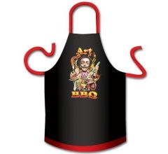 Benza Schort Art of BBQ - Grappige, Leuke, Mooie, Funny Keukenschort - XL