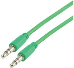 Valueline Vlmp22000g1.00 3.5 mm Stereo Audiokabel 1,00 M Groen