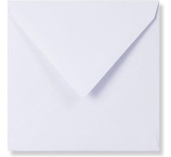 Witte vierkante enveloppen - Wenskaart Enveloppen - 14 x 14 cm 100 stuks