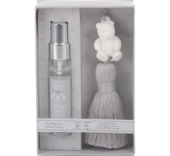 Kamerparfum - 30ml - met een ornament van een beertje en een kwastje