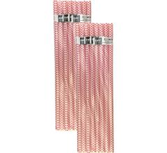 Zak Design - Zwirl Rietjes - Herbruikbare rietjes - 22,5 cm - Ø 7mm - Fuchsia - 16 stuks