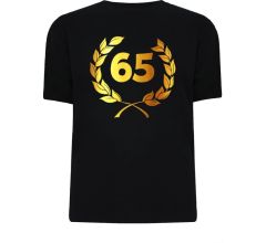 Gouden Krans T-Shirt - 65 jaar (maat xl)