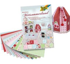 Folia Motiefpapier Hobby Creatief -Midzomerland - 26 vel - 24 x 34 cm