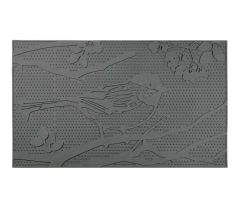 Deurmat rubber vogel 45 x 75 cm