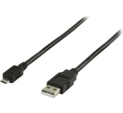 Micro USB kabel 3 Meter Zwart