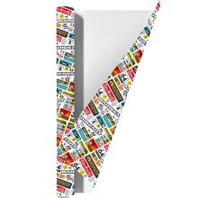 Mario Kart kaftpapier voor schoolboeken - 200 x 70 cm - 3 rollen