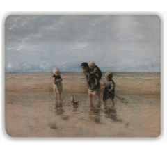 Dunne Fleecedeken - Plaid – kunst - 150 x 120 cm - Kinderen der Zee