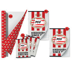 PSV - Schoolpakket kaftpapier voor schoolboeken en schriften