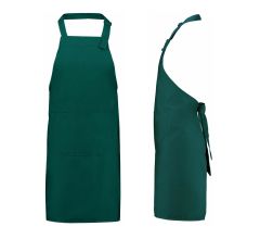 Benza Schort Keukenschort - Donkergroen  - 75 x 85 cm - 10 stuks