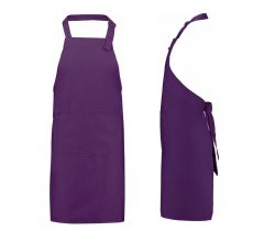 Benza Schort Keukenschort - Paars  - 75 x 85 cm - 10 stuks