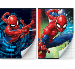 Spider-Man schriften Lijn en Ruit 10 mm A4 - 4 stuks