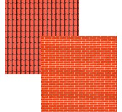 Assortiment 4 Sinterklaaspapier Cadeaupapier Inpakpapier - 200 x 70 cm - 6 rollen